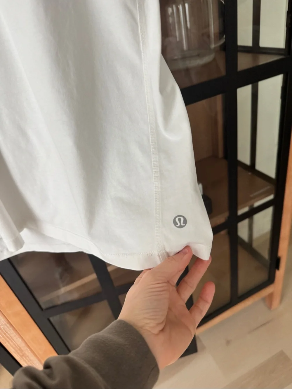 Lululemon All Yours Boyfriend Tee crewneck oversized short sleeve tshirt White